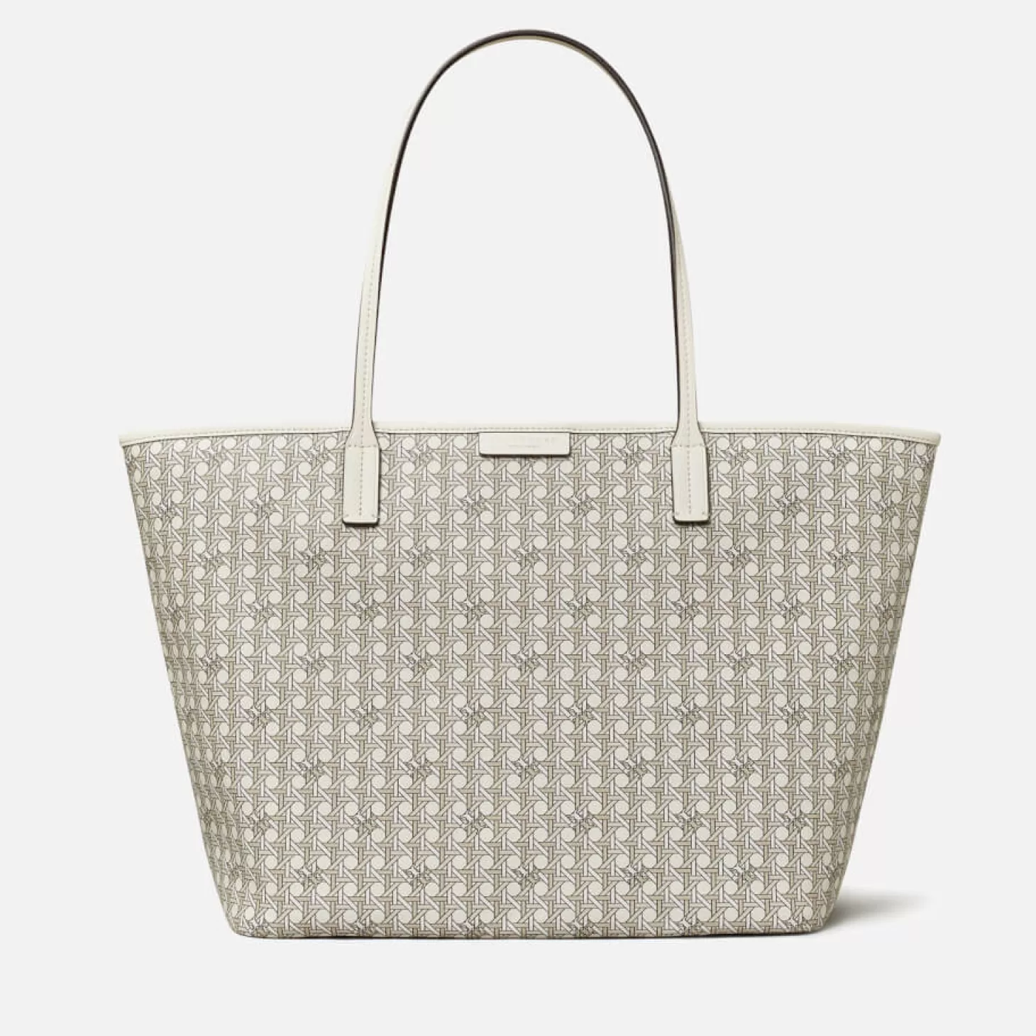 Ever-Ready Monogram Coated-Canvas Tote Bag*Tory Burch Discount