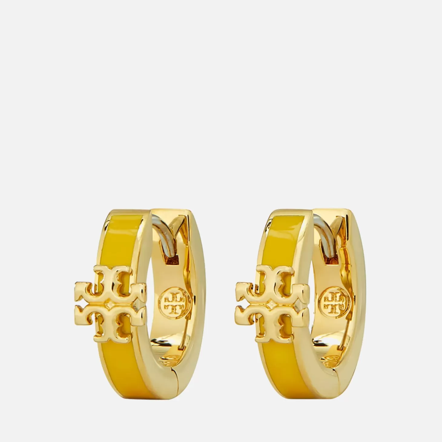 Kira Gold-Plated And Enamel Huggie Earrings*Tory Burch Cheap