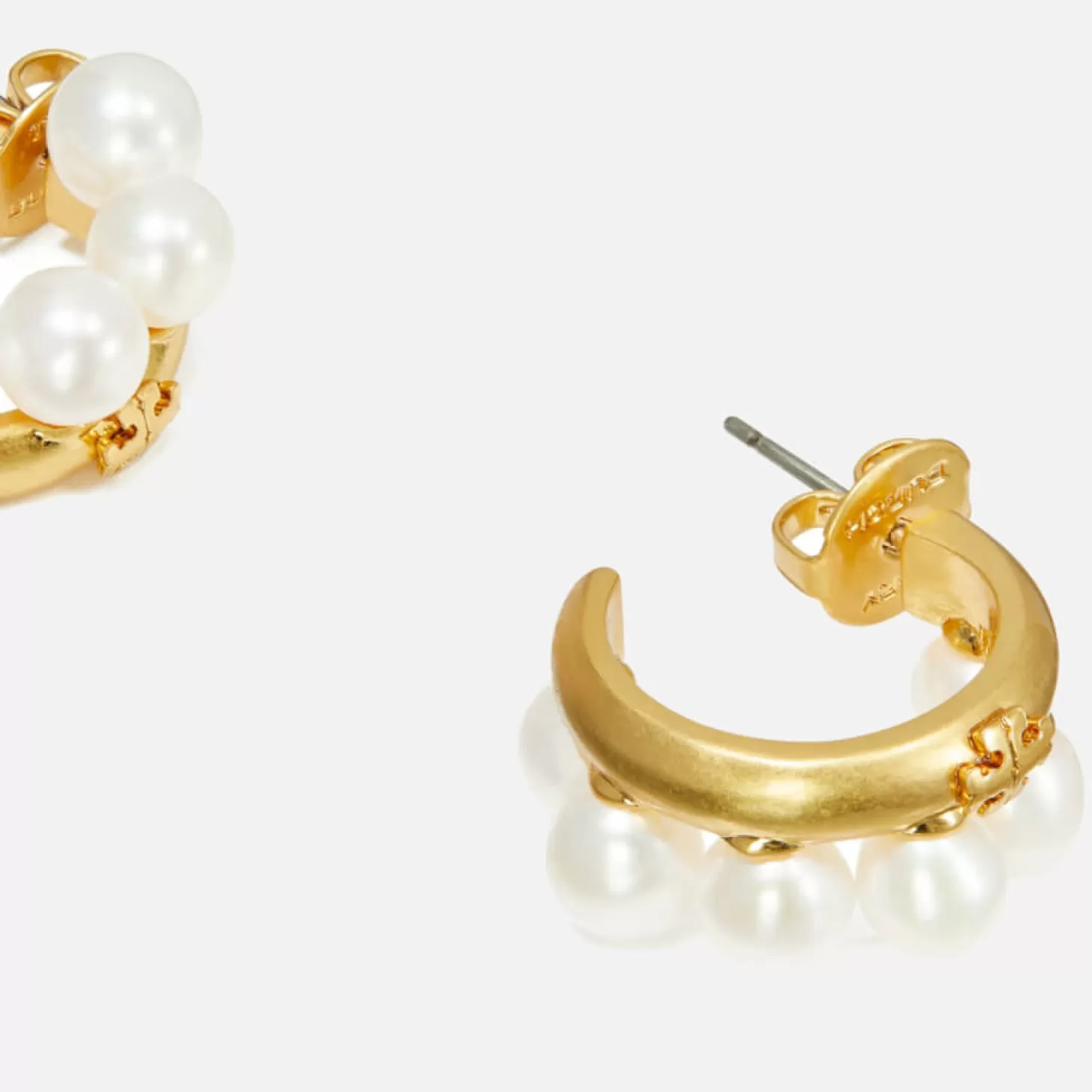 Kira Gold-Plated And Freshwater Pearl Earrings*Tory Burch Best