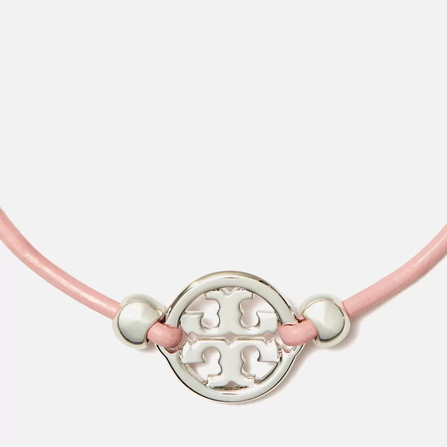 Miller Silver-Toneleather And Crystal Slider Bracelet*Tory Burch Shop