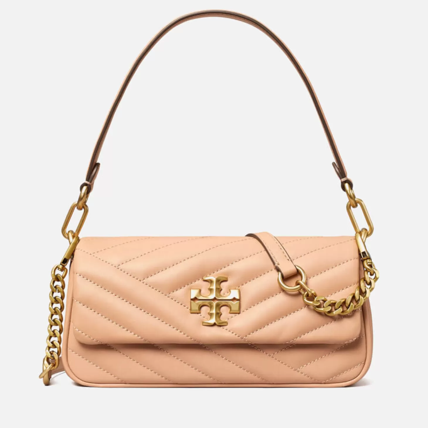 Small Kira Chevron Leather Shoulder Bag*Tory Burch Cheap