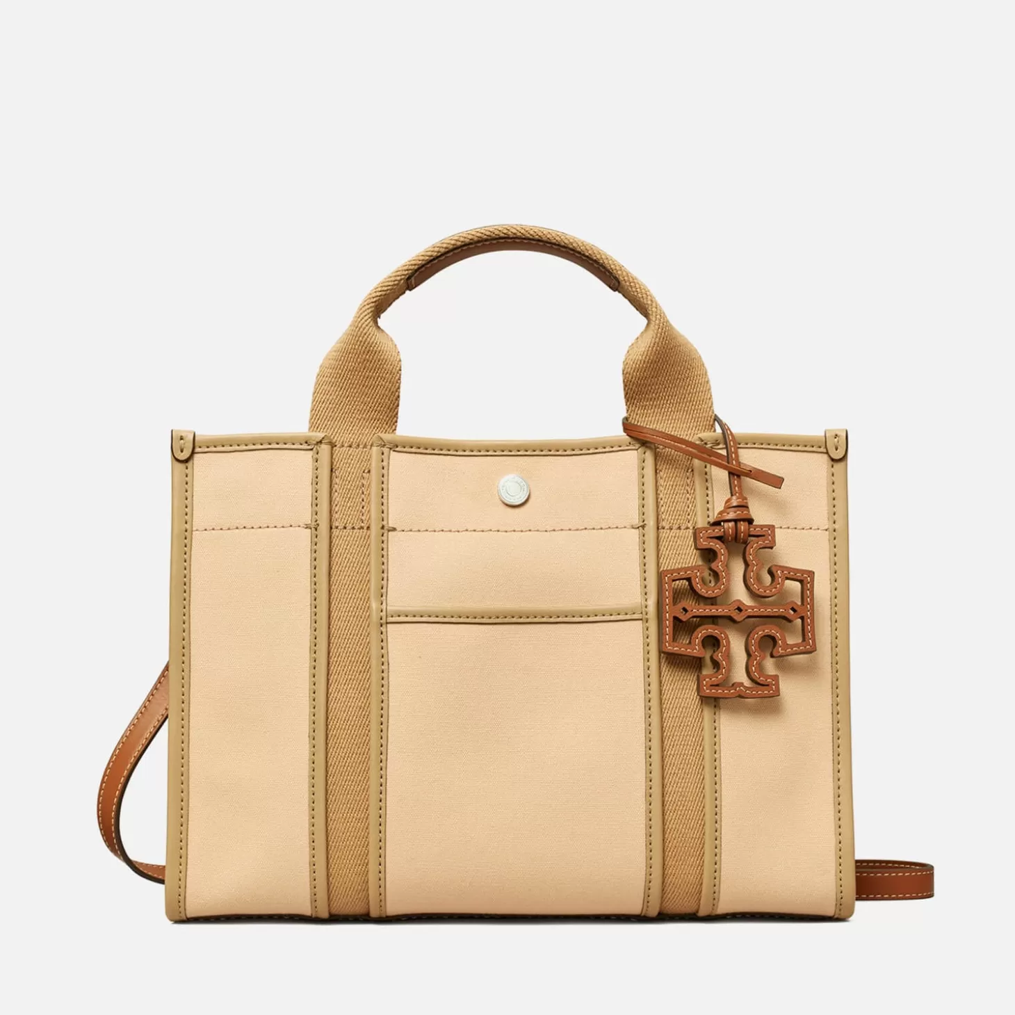 Twill Small Tory Tote Bag*Tory Burch Fashion