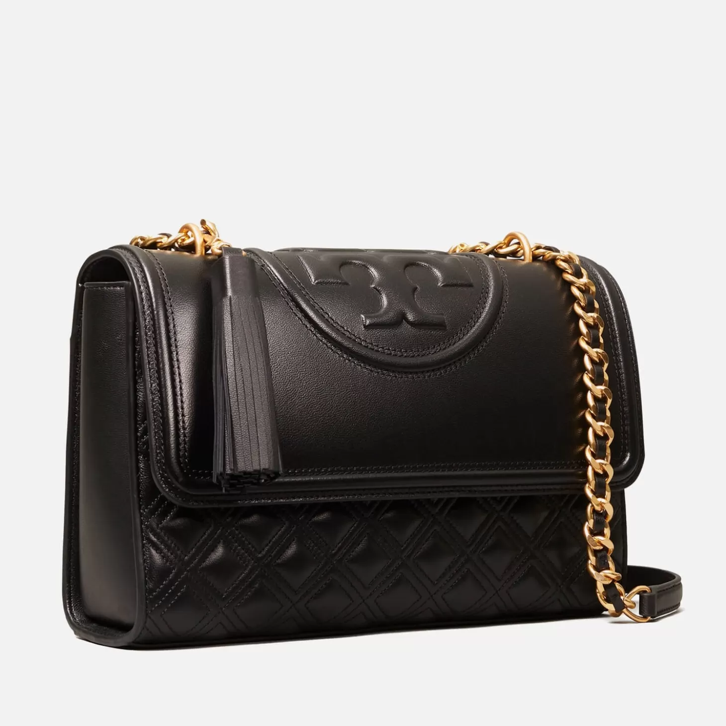 Women's Fleming Convertible Shoulder Bag - Black*Tory Burch Clearance