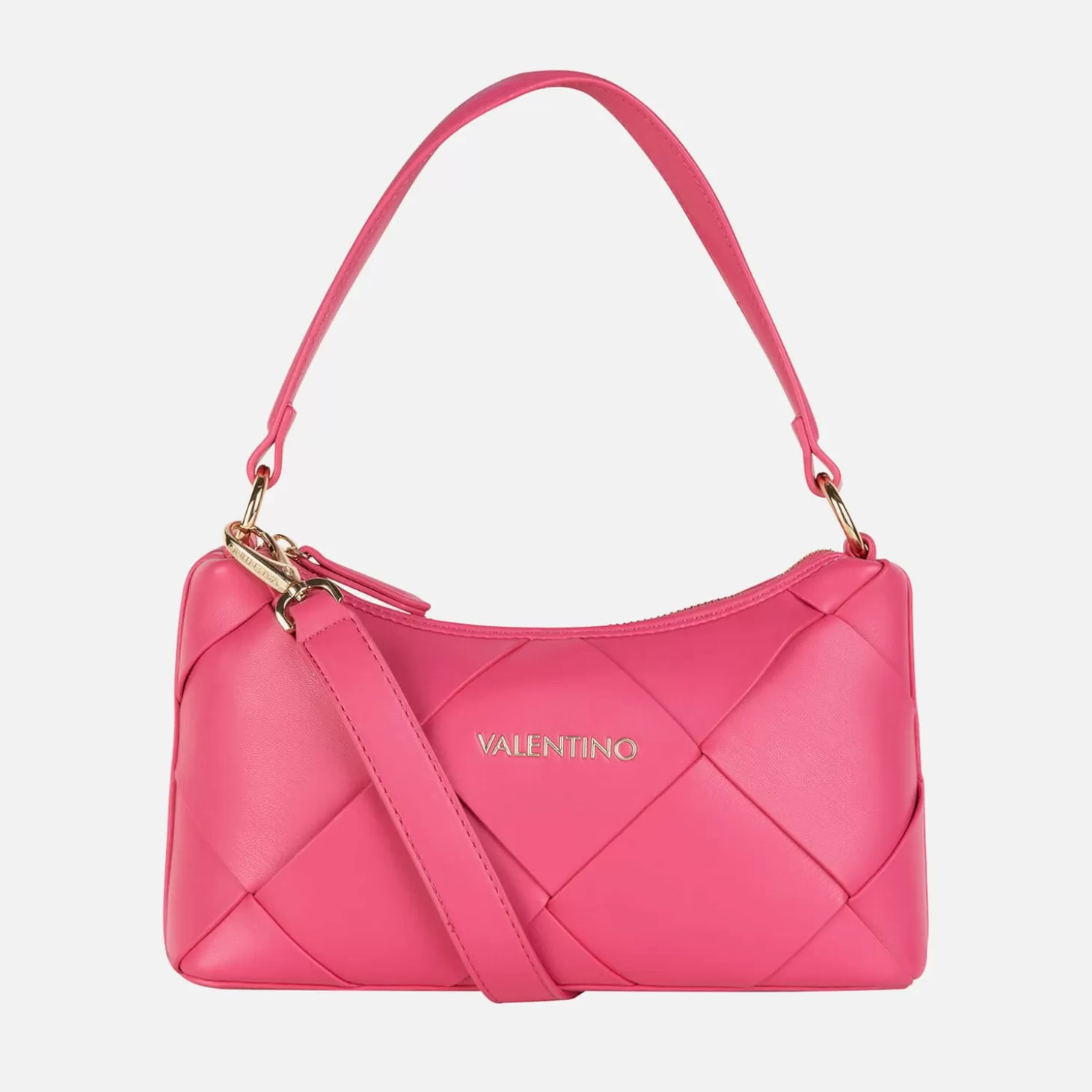 Valentino Ibiza Diamond Quilted Faux Leather Shopping Bag*Valentino Bags Best