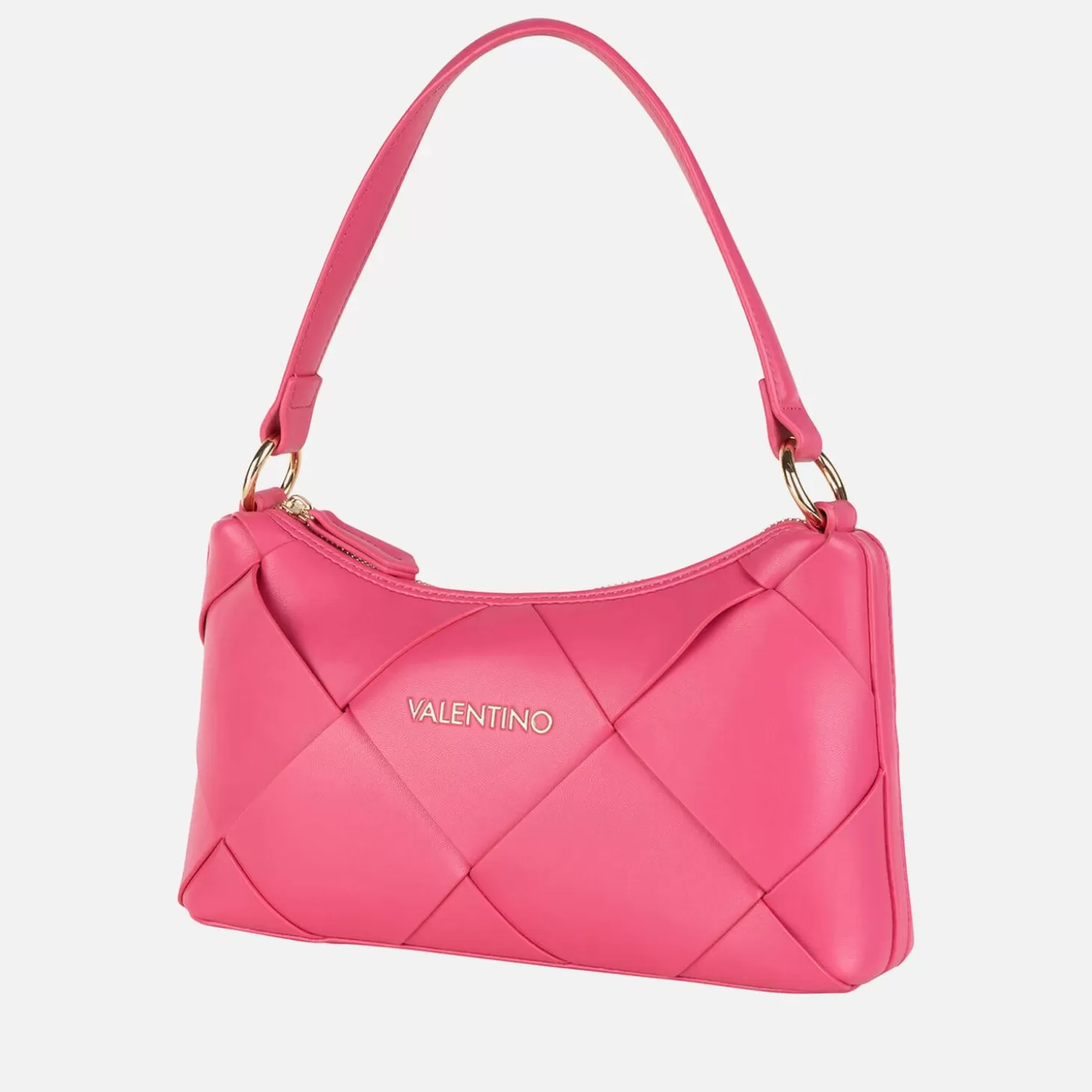 Valentino Ibiza Diamond Quilted Faux Leather Shopping Bag*Valentino Bags Best