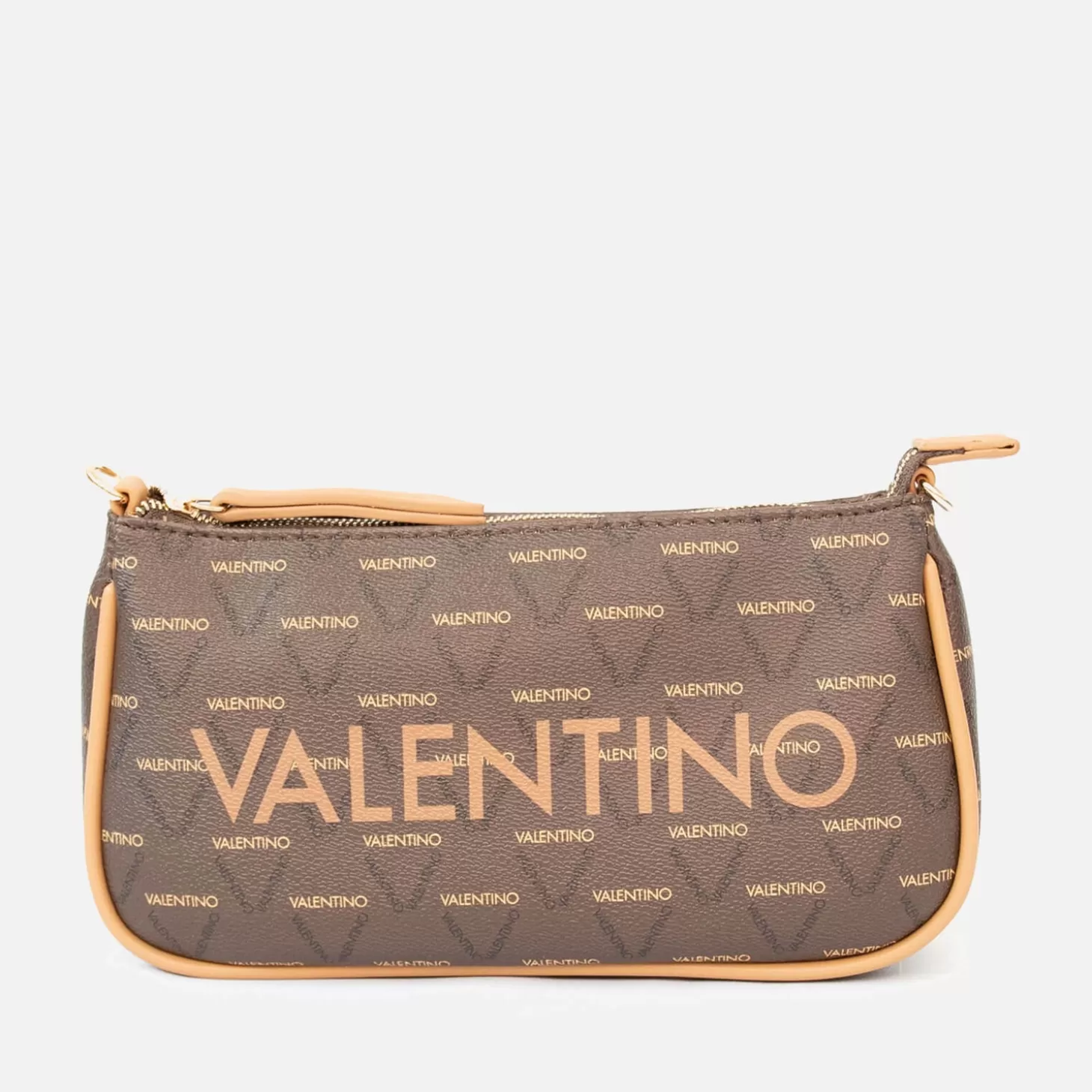 Valentino Liuto Logo-Print Faux Leather Shoulder Bag*Valentino Bags New