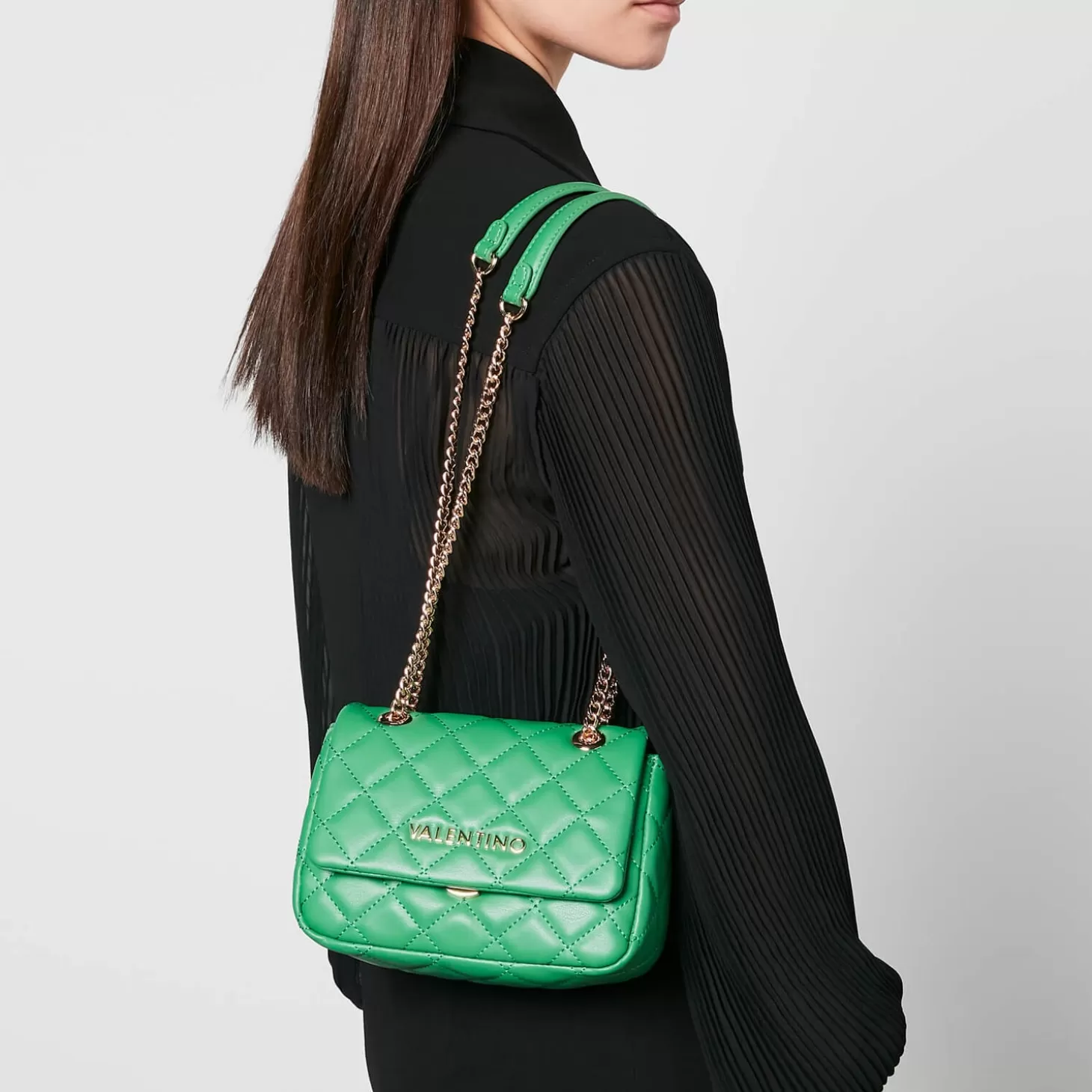 Valentino Ocarina Quilted Faux Leather Bag*Valentino Bags Store