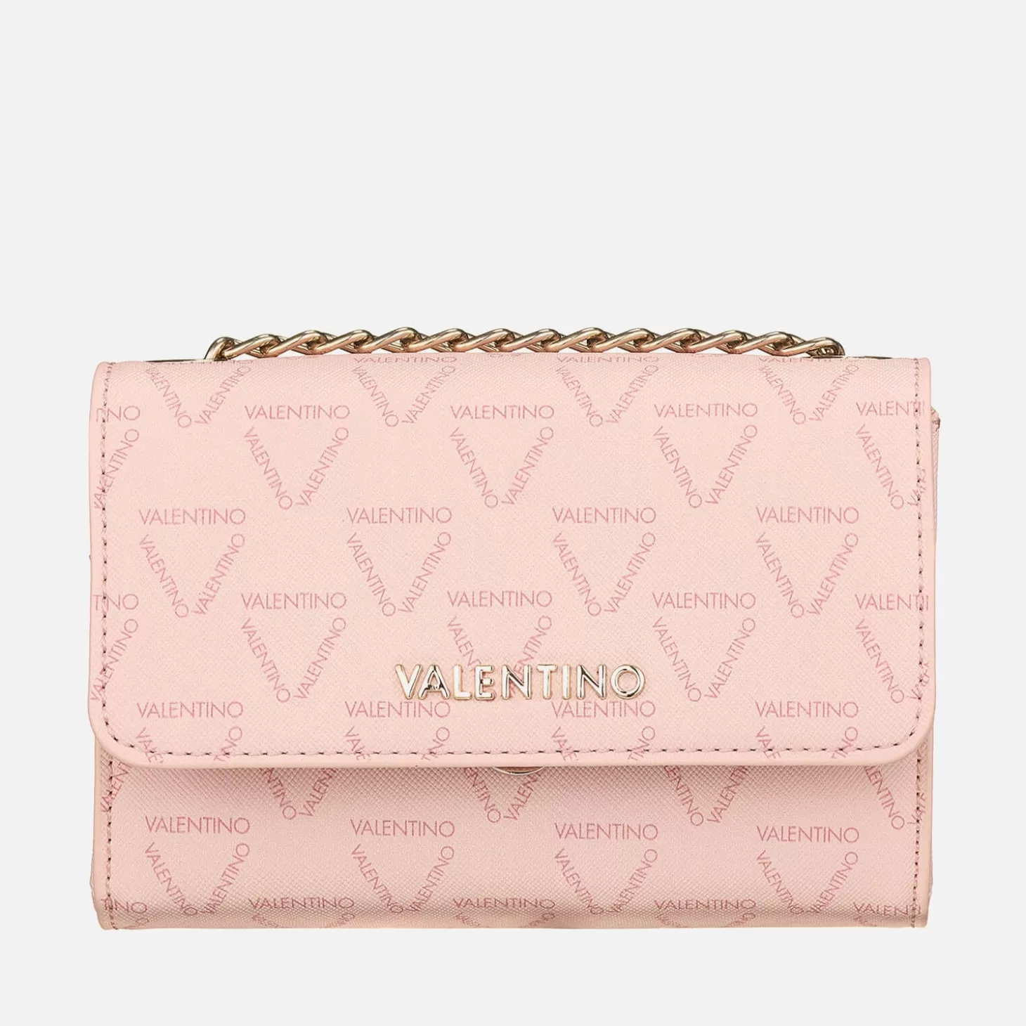 Valentino Pretty Logo Monogram Faux Leather Satchel Bag*Valentino Bags Cheap