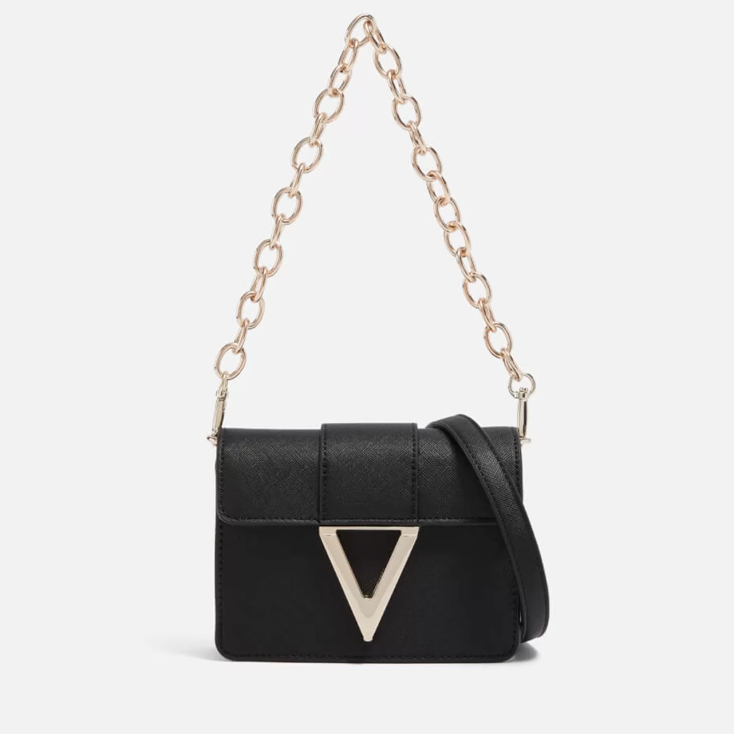 Valentino Voyage Re Flap Faux Leather Shoulder Bag*Valentino Bags Outlet