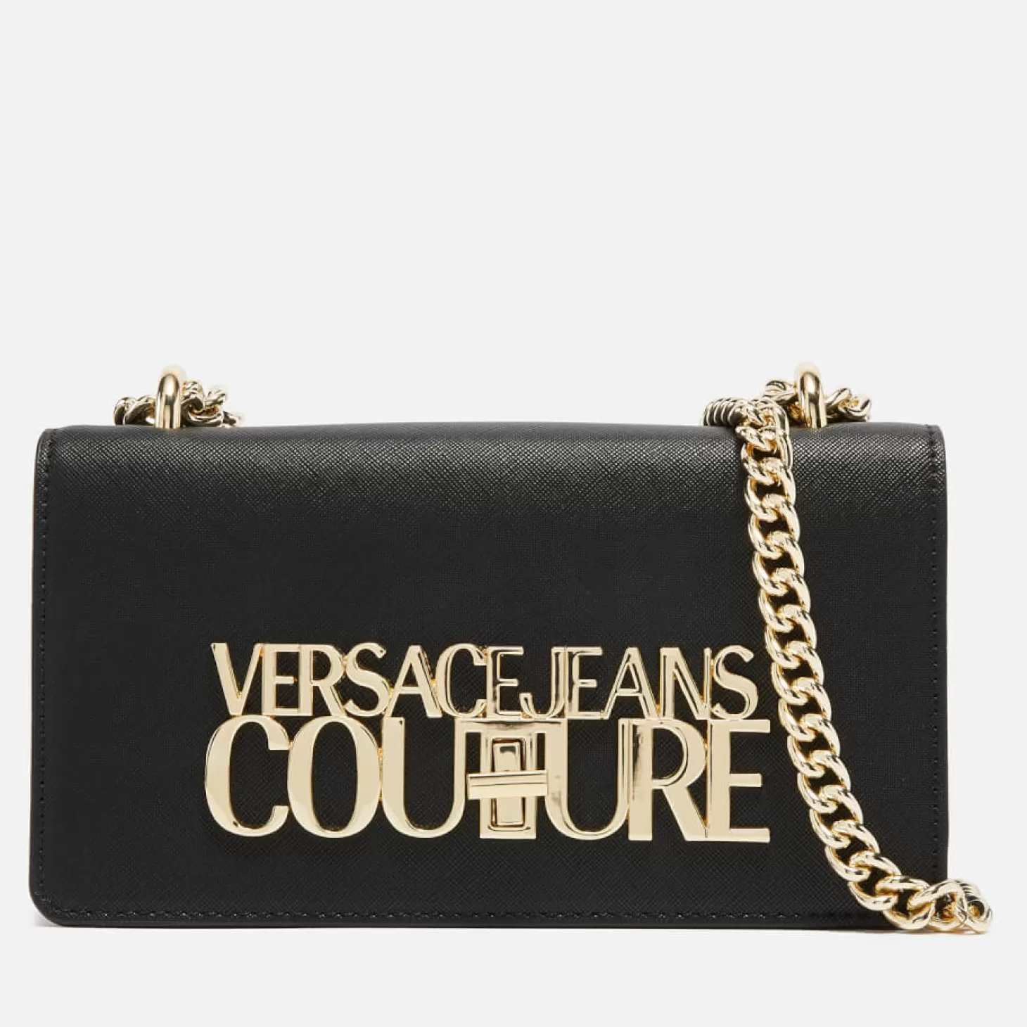 Faux Saffiano Leather Cross-Body Bag*Versace Jeans Couture Fashion