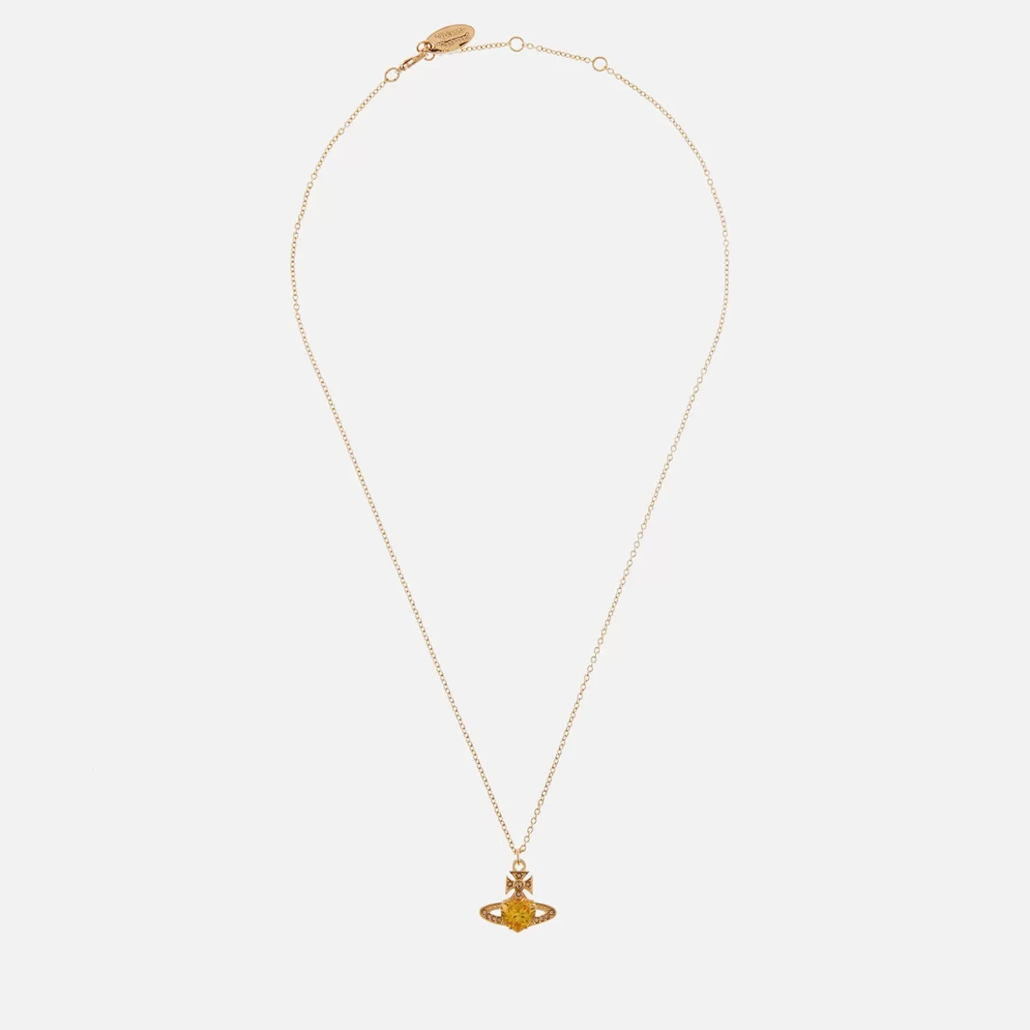 Ariella Brass And Crystal Necklace*Vivienne Westwood Flash Sale