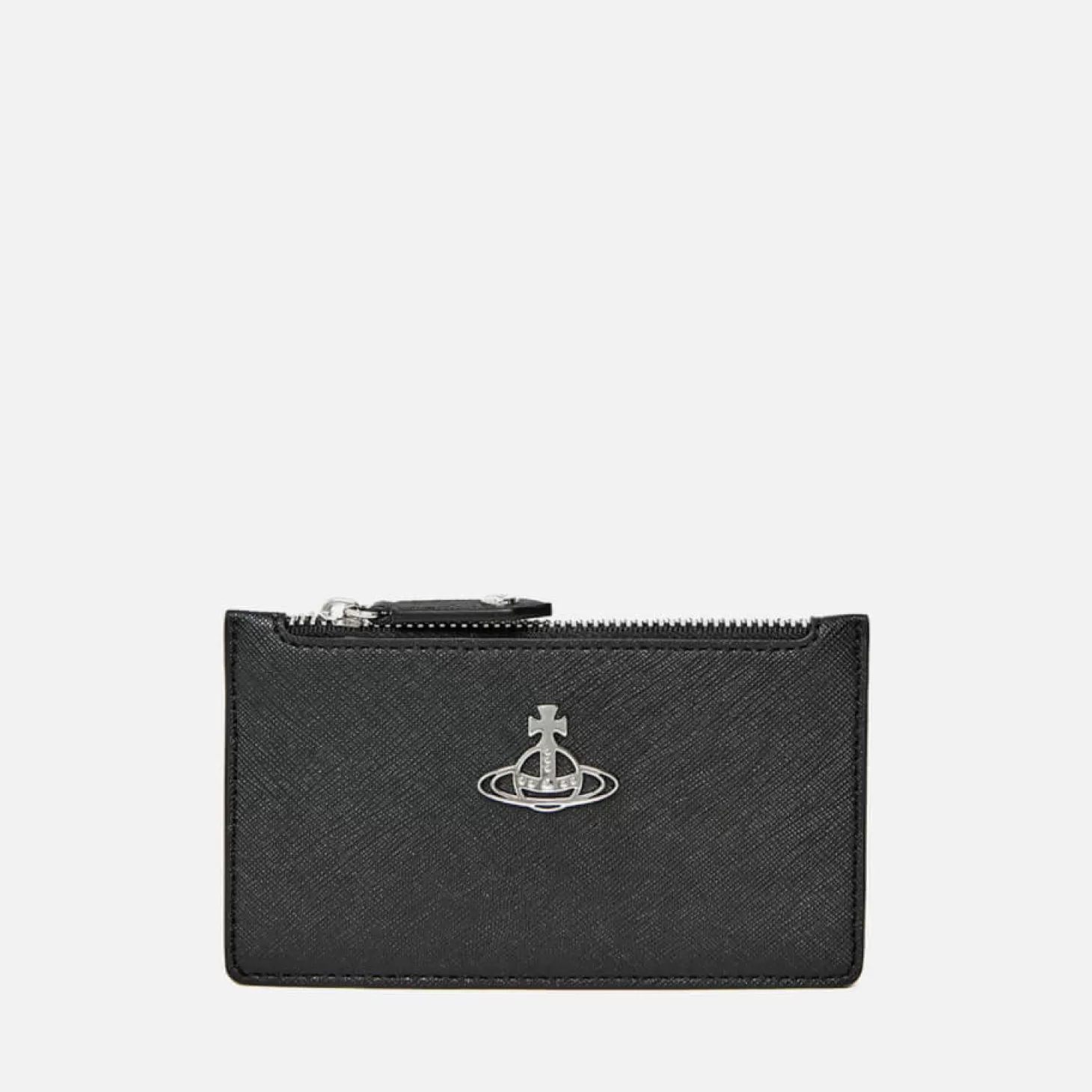 Crocodile Saffiano Leather Card Holder*Vivienne Westwood New