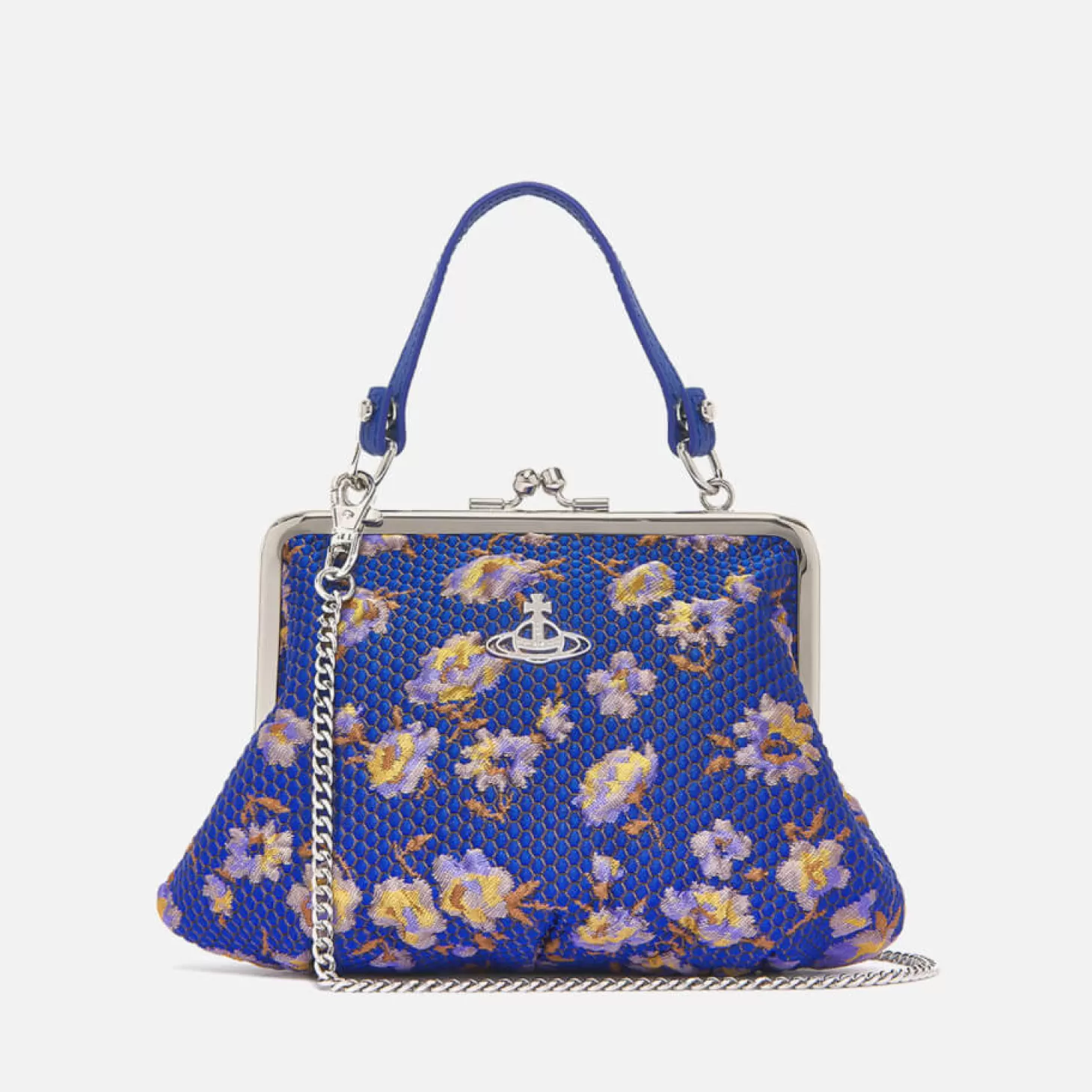 Granny Frame Floral-Jacquard Purse*Vivienne Westwood Best Sale