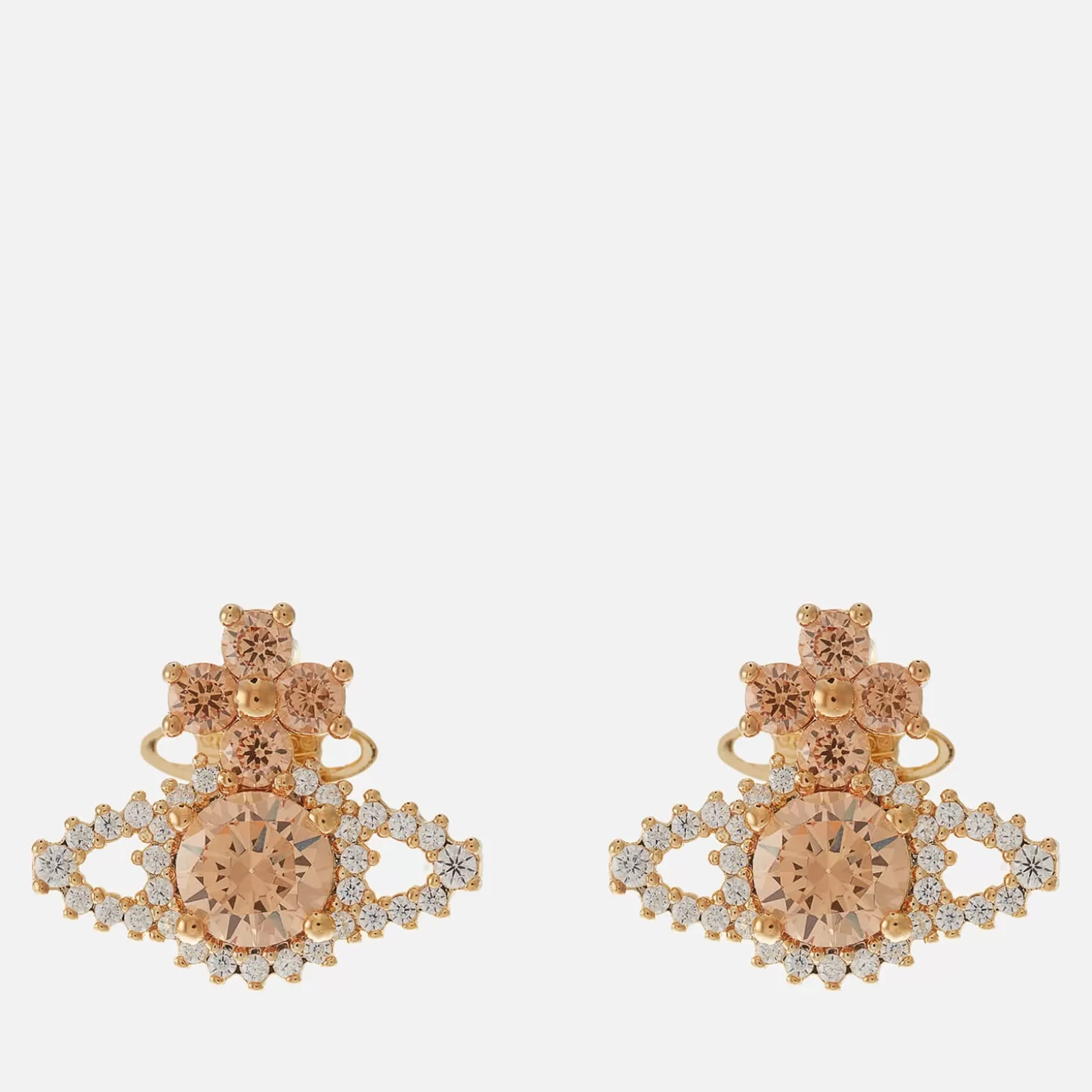 Valentina Orb Gold-Tone Crystal Earrings*Vivienne Westwood Discount