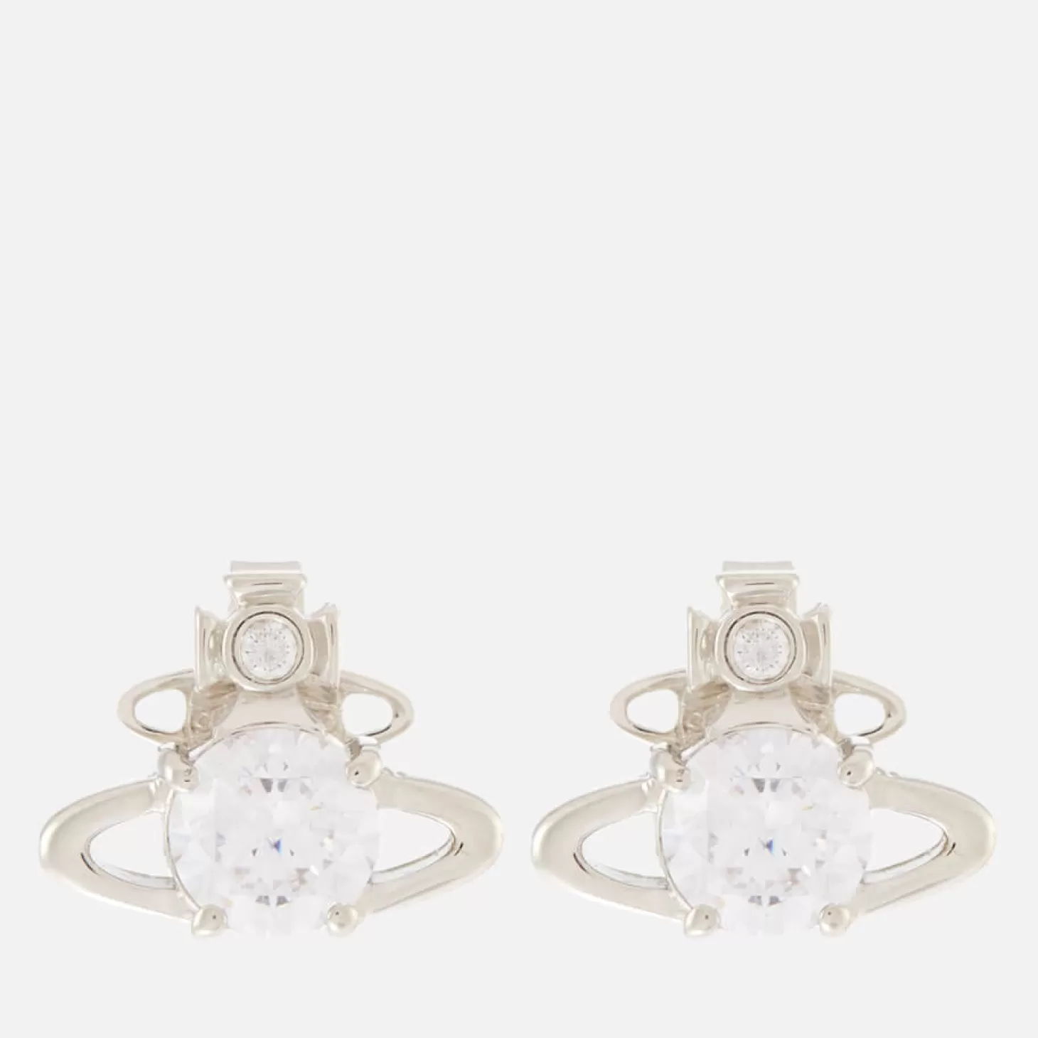 Women's Reina Earrings - Platinum/White*Vivienne Westwood Hot