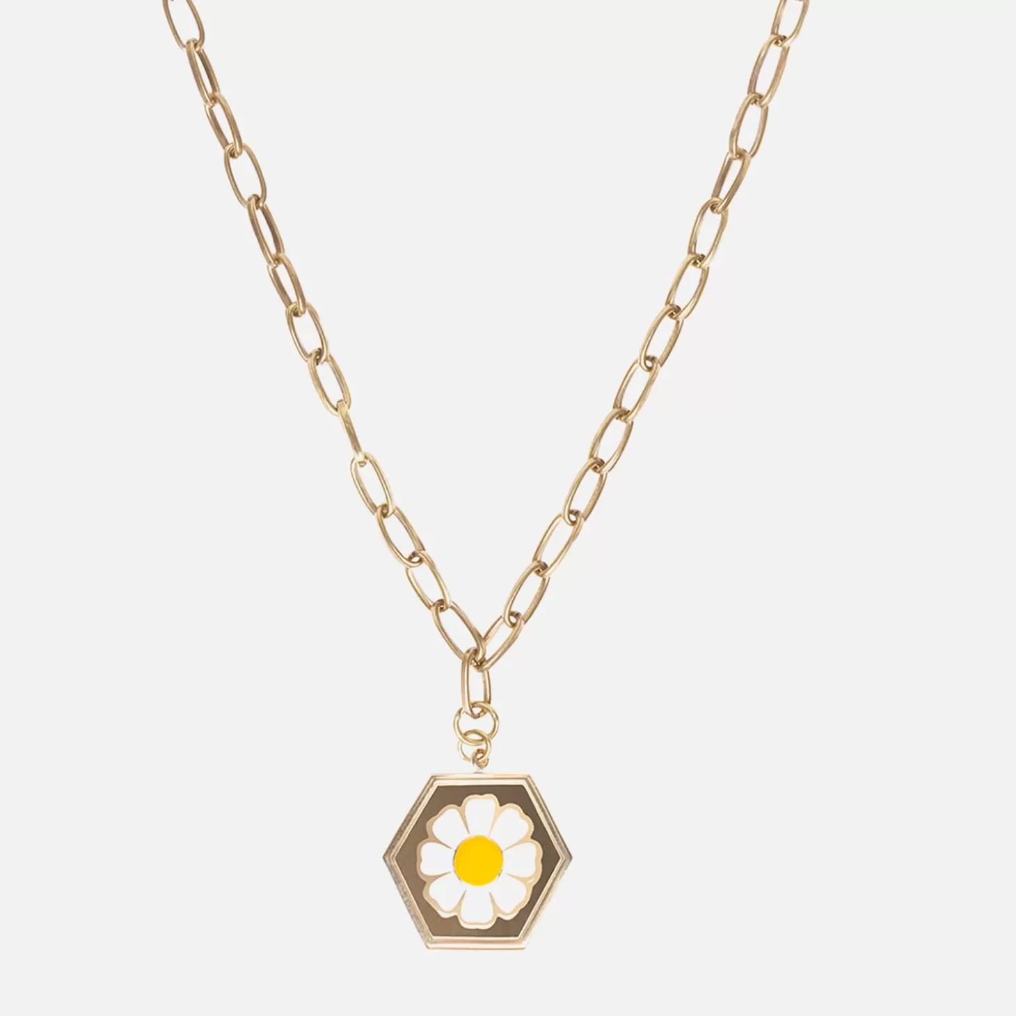 Women's Daisy Necklace - Gold*Wilhelmina Garcia Fashion